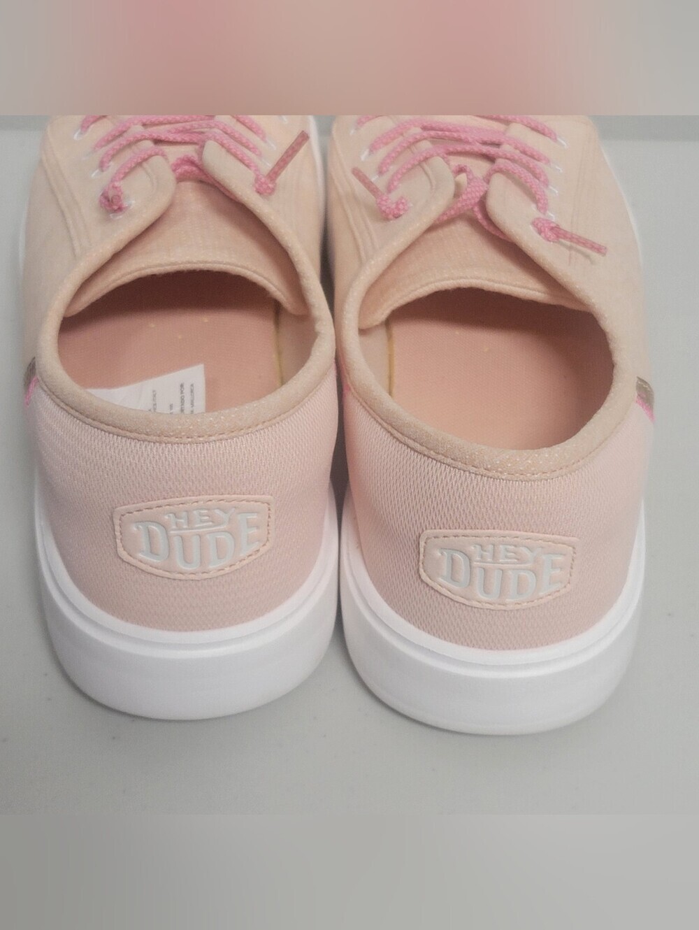 Hey Dude Cody W Heathered Knit Mesh Pink W 11. - Picture 10 of 10